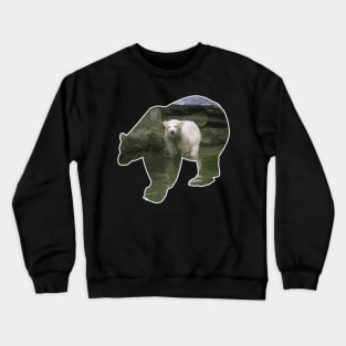 polar bear design Crewneck Sweatshirt